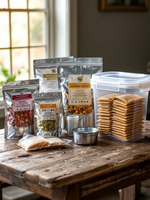 choosing freeze dried food