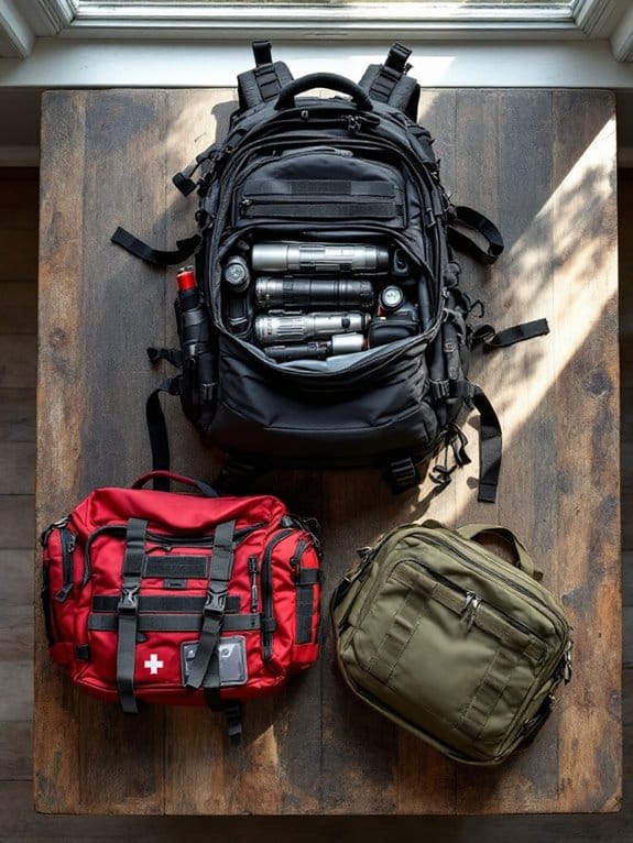emergency bag selection criteria