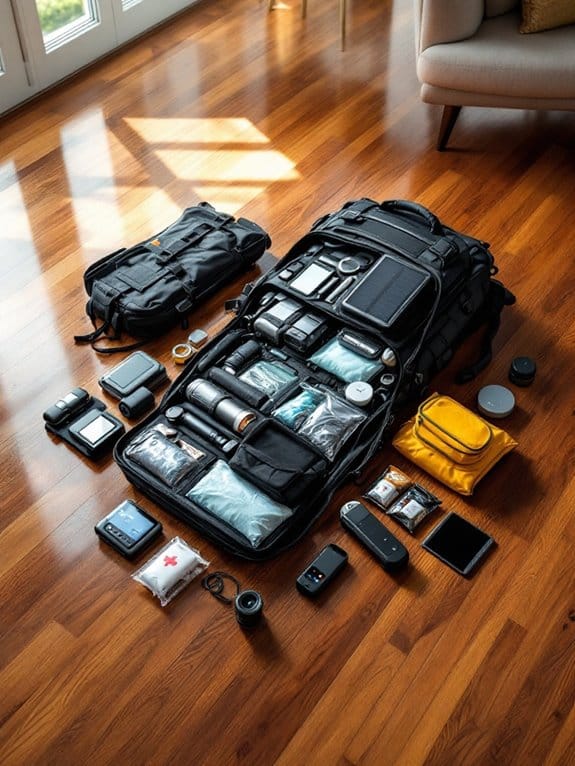 essential emergency go bag items