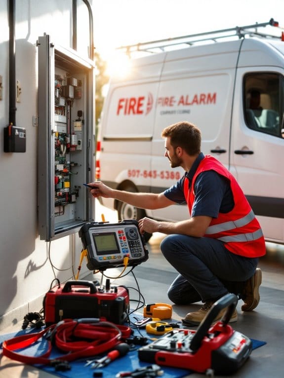 selecting fire alarm contractors