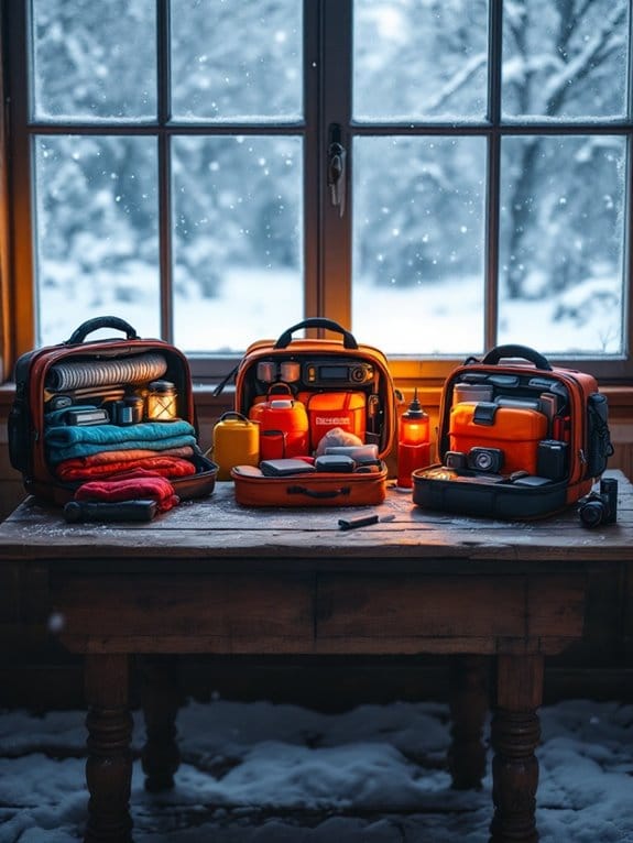 winter power outage kits