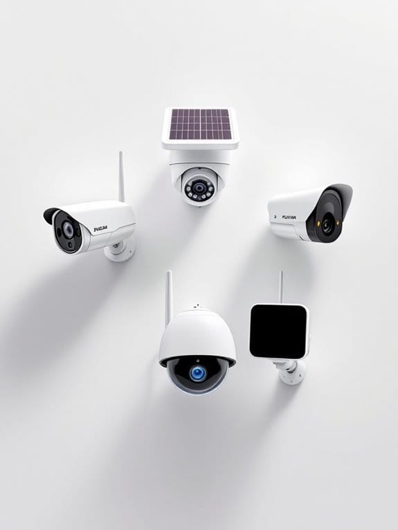 wireless solar security cameras