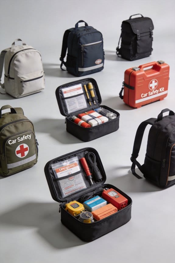 emergency car safety backpacks