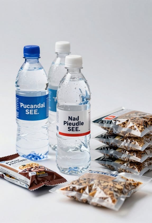 emergency food and water