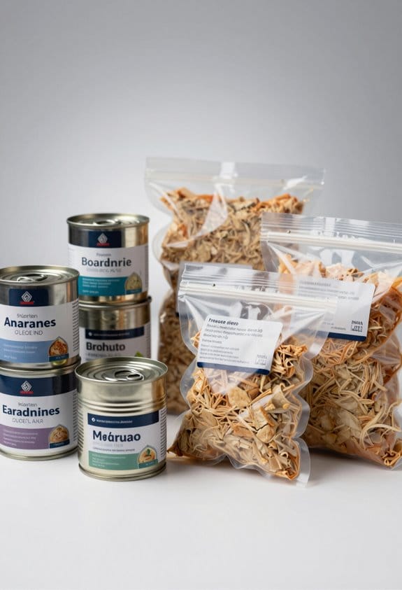 emergency food longevity options