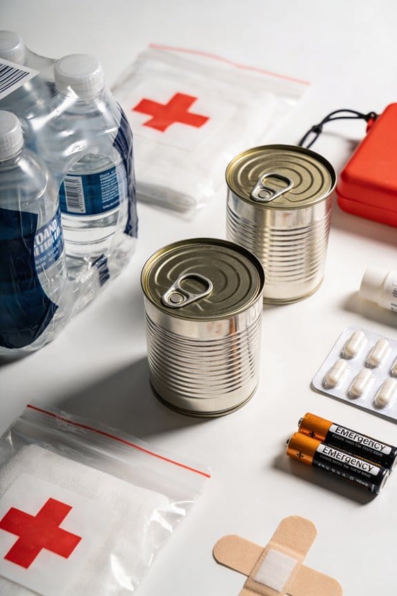 emergency supplies storage duration