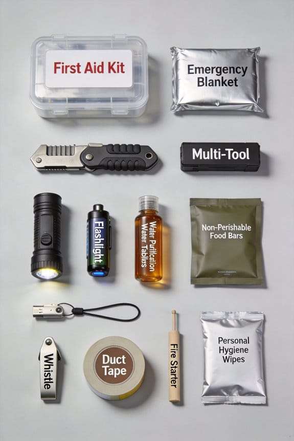 essential emergency kit items