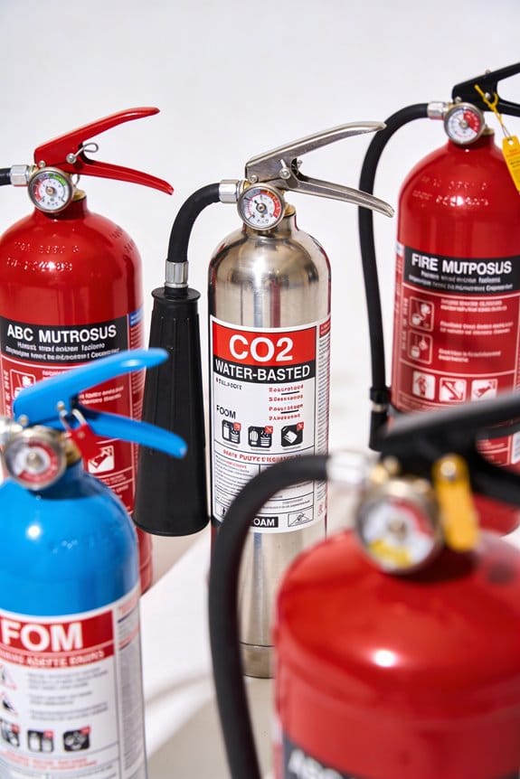 fire extinguisher types explained