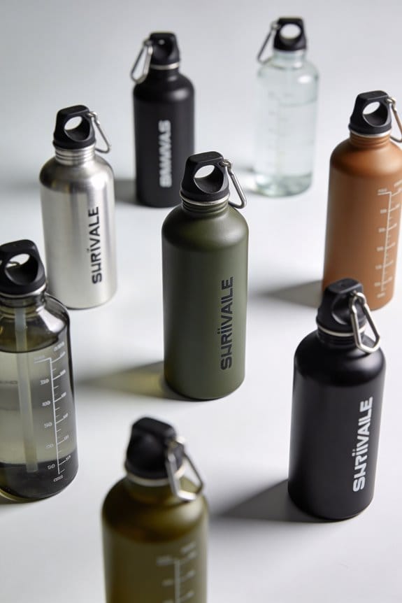 survival bottles for hydration