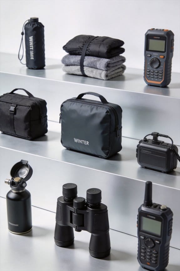 winter travel survival kits