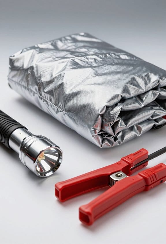 winter vehicle emergency kit